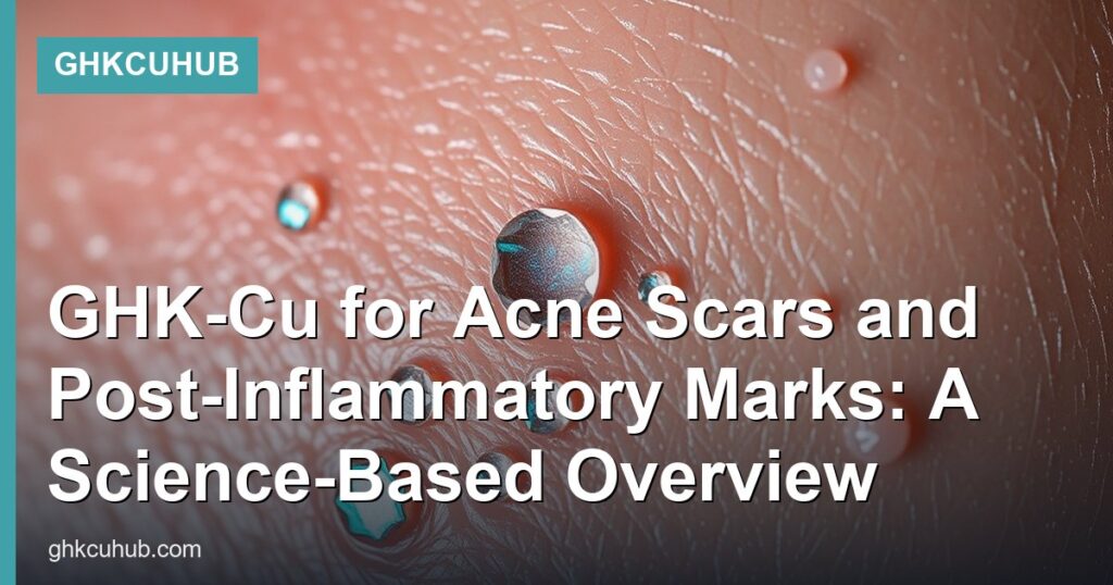 GHK-Cu for Acne Scars and Post-Inflammatory Marks: A Science-Based Overview - GHKCuHub